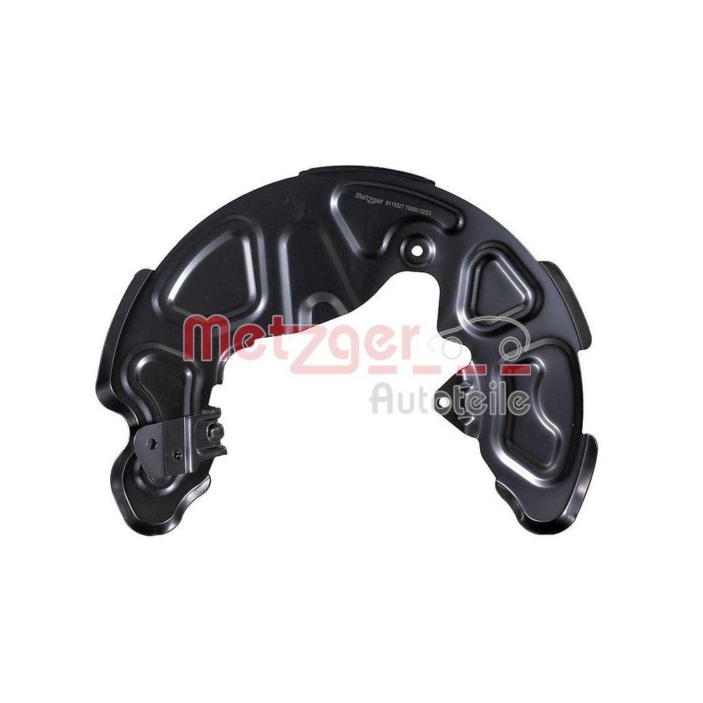 Spritzblech, Bremsscheibe METZGER 6115527 GREENPARTS f&uuml;r MERCEDES-BENZ