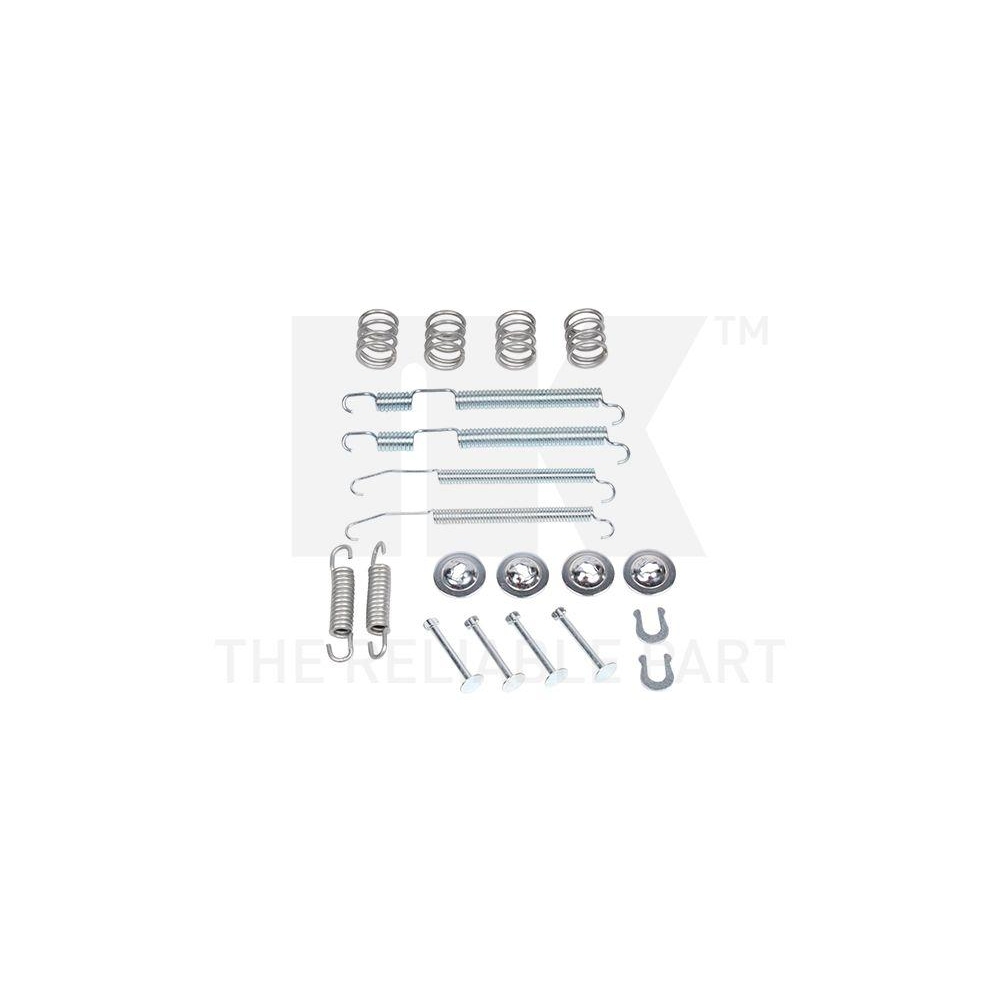 Zubeh&ouml;rsatz, Bremsbacken NK 7930760 f&uuml;r MITSUBISHI, Hinterachse
