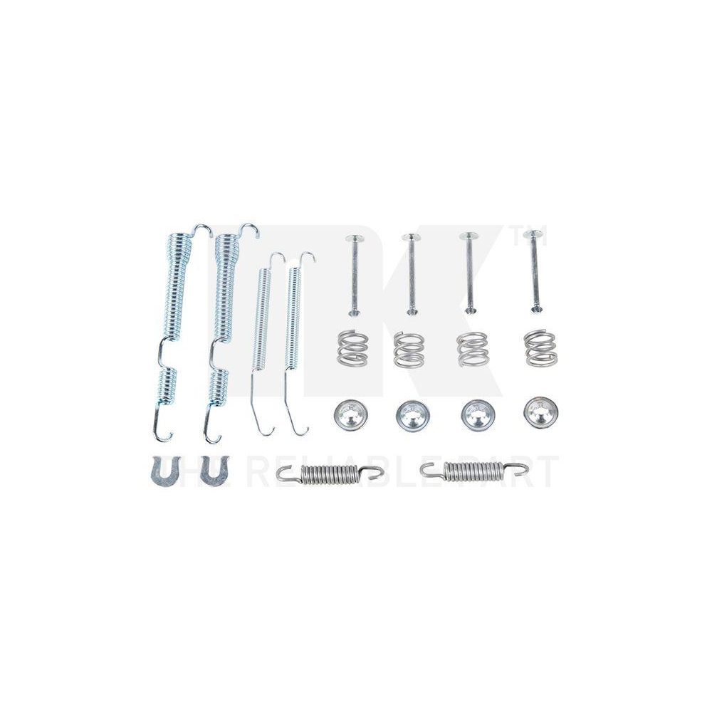 Zubeh&ouml;rsatz, Bremsbacken NK 7930761 f&uuml;r MITSUBISHI PROTON, Hinterachse