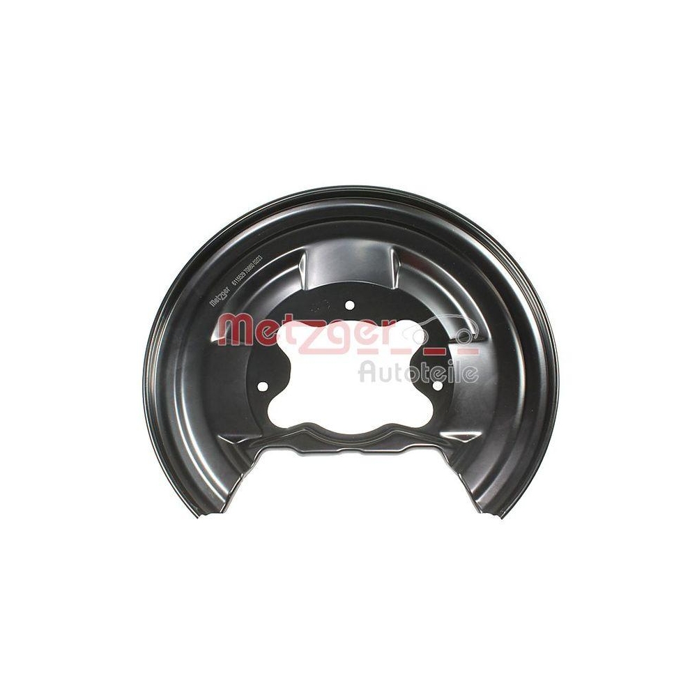 Spritzblech, Bremsscheibe METZGER 6115529 f&uuml;r HONDA, Hinterachse links