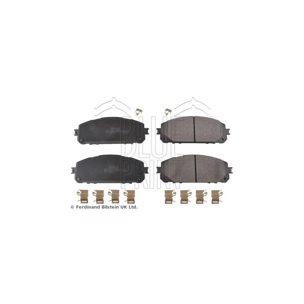 Bremsbelagsatz, Scheibenbremse BLUE PRINT ADA104279 f&uuml;r JEEP, Vorderachse