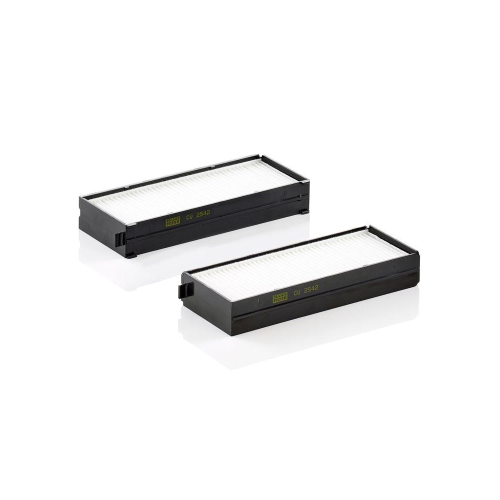Filter, Innenraumluft MANN-FILTER CU 2542-2 f&uuml;r HYUNDAI