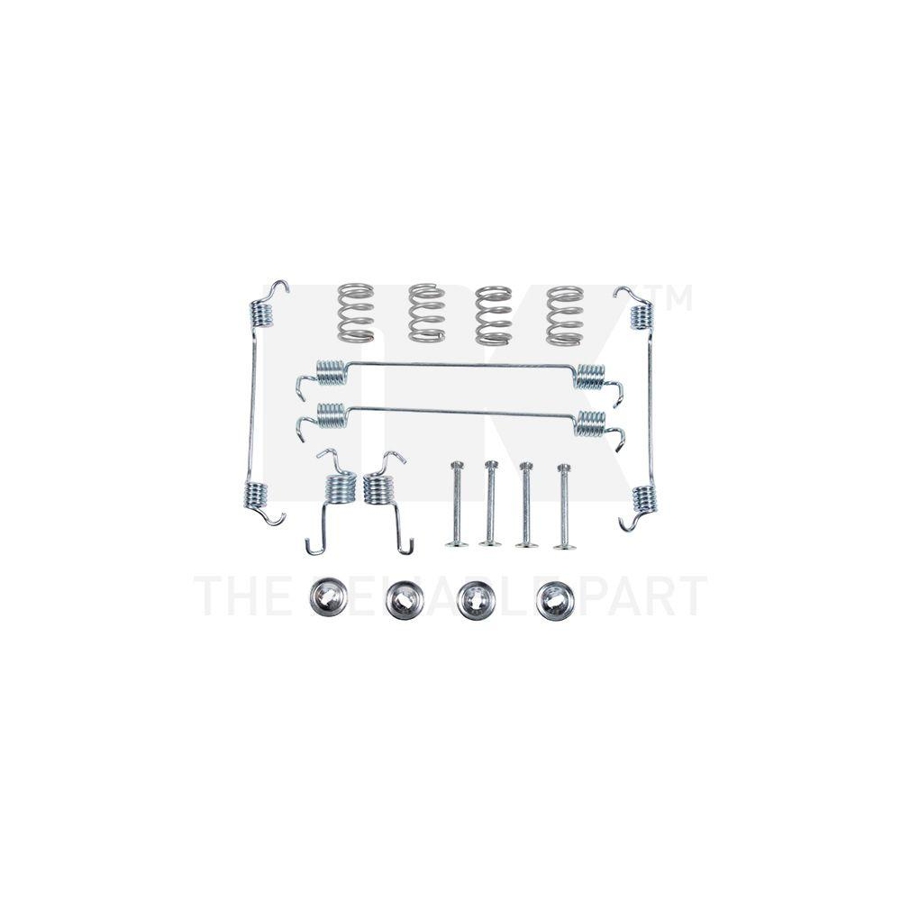 Zubeh&ouml;rsatz, Bremsbacken NK 7930784 f&uuml;r MITSUBISHI, Hinterachse