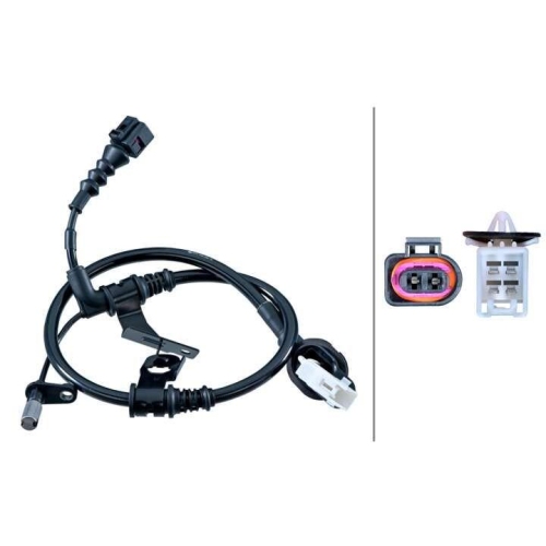 HELLA 6PU 358 268-181 Sensor, Raddrehzahl f&uuml;r MAZDA, Hinterachse rechts