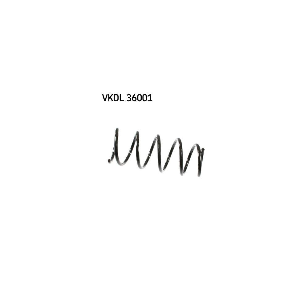 Fahrwerksfeder SKF VKDL 36001 f&uuml;r RENAULT, Vorderachse