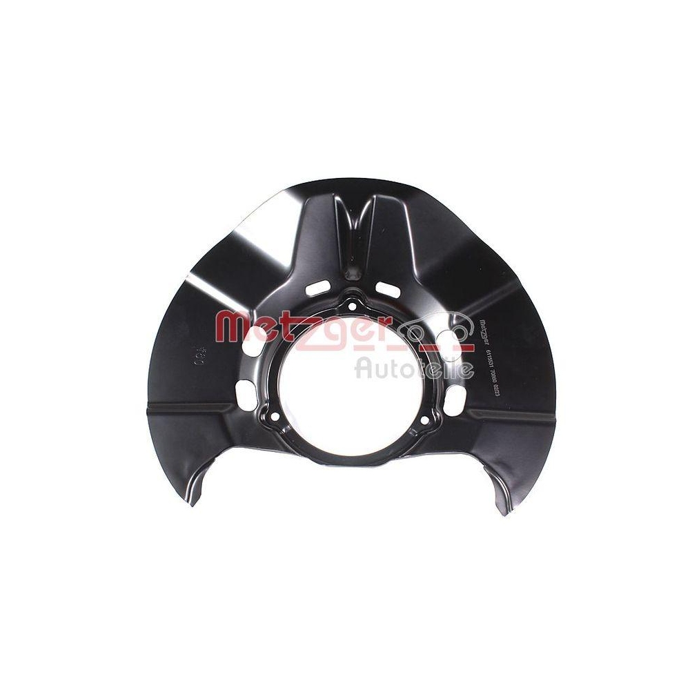 Spritzblech, Bremsscheibe METZGER 6115531 f&uuml;r HONDA, Vorderachse links