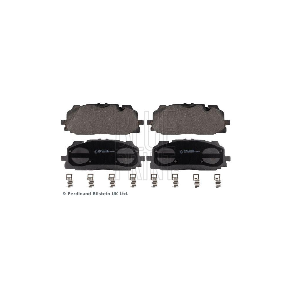 Bremsbelagsatz, Scheibenbremse BLUE PRINT ADBP420024 f&uuml;r AUDI VW, Vorderachse
