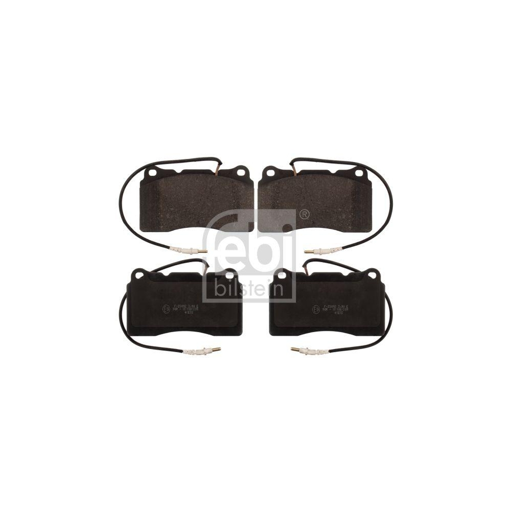 FEBI BILSTEIN Bremsbelagsatz, Scheibenbremse 116167 f&uuml;r CITRO&Euml;N FIAT LANCIA
