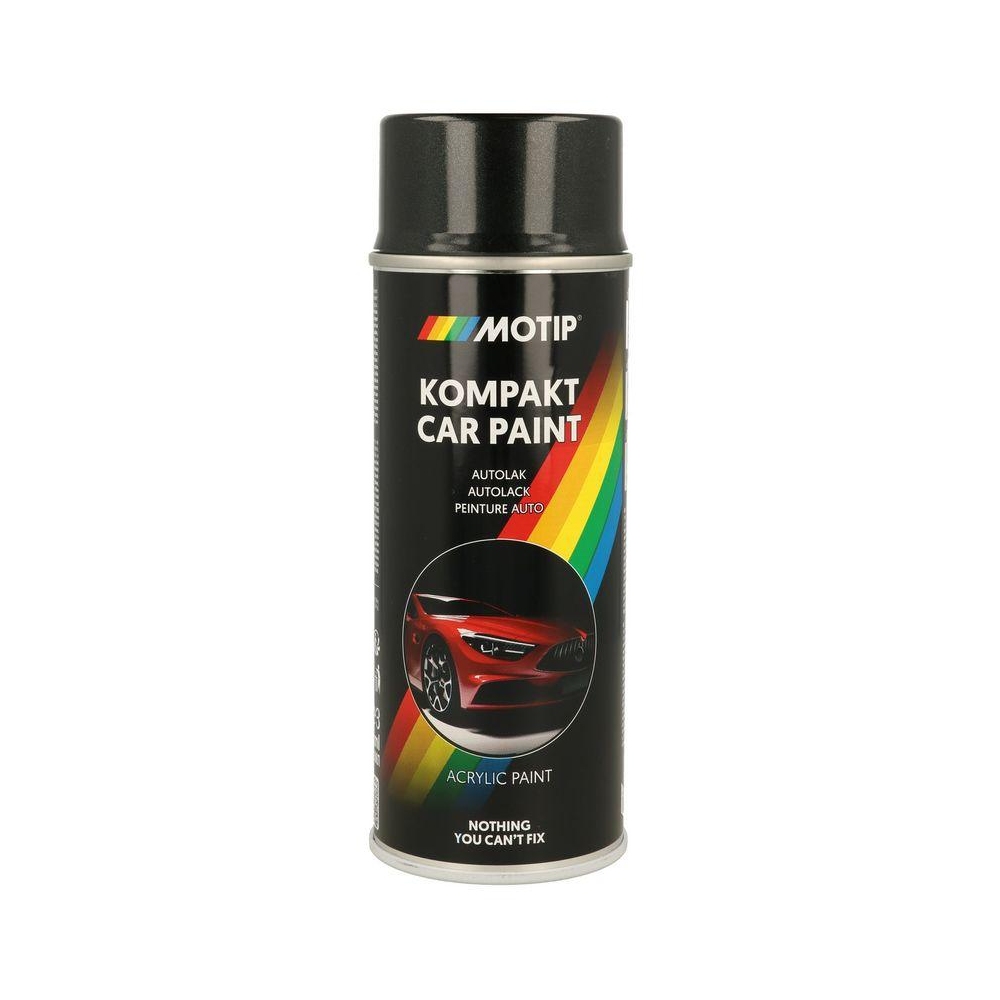 Fahrzeug-Kombinationslack MOTIP 51028 KOMPAKT AUTOLACK schwarz metallic 400 ml