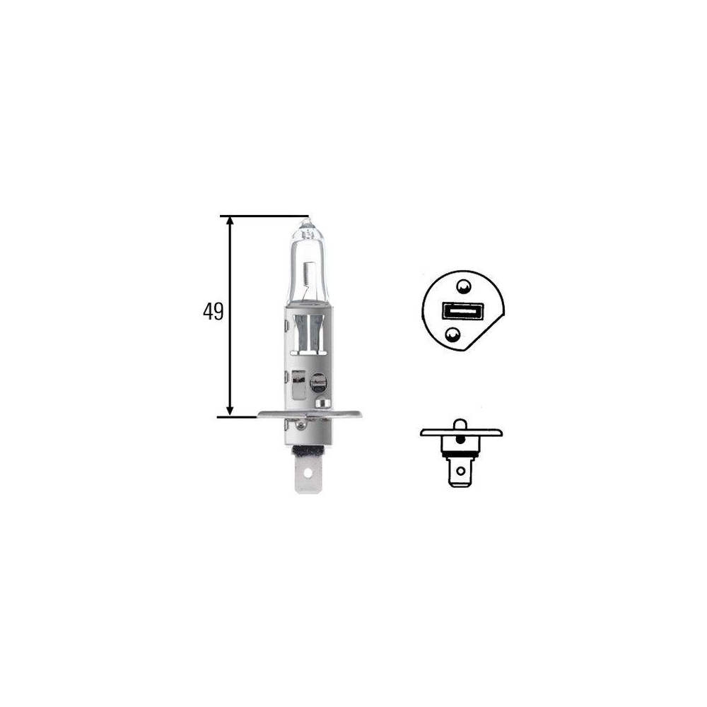 HELLA Glühlampe 8GH 002 089-153 HIGH WATTAGE für SCHMITZ CARGOBULL