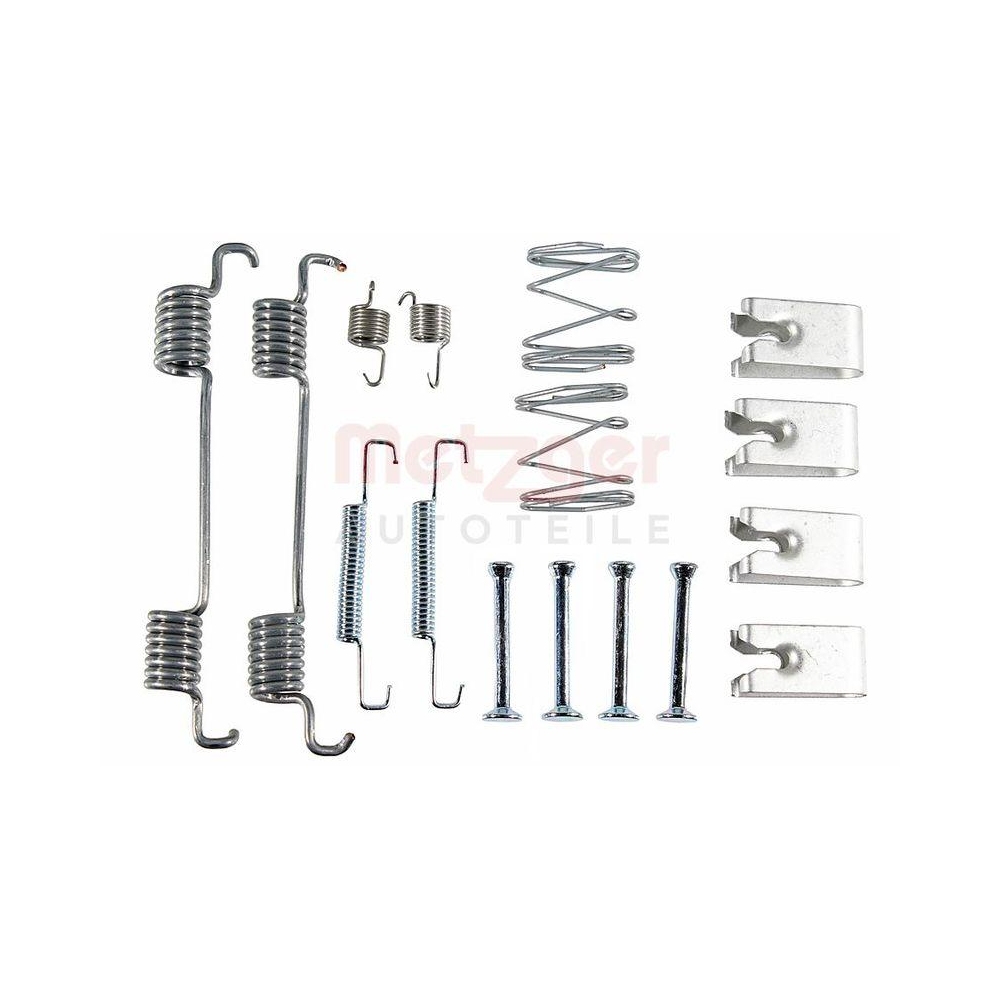 Zubeh&ouml;rsatz, Feststellbremsbacken METZGER 105-0023 GREENPARTS f&uuml;r, Hinterachse