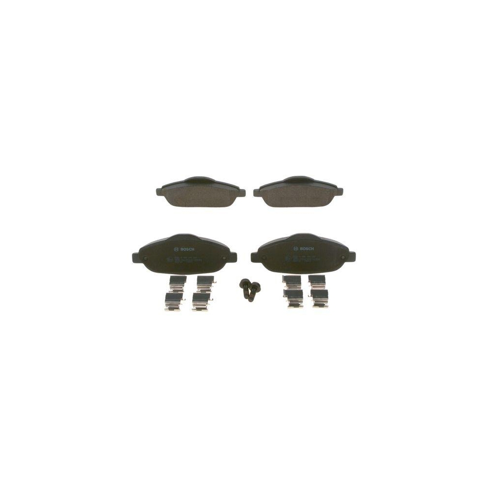 Bremsbelagsatz, Scheibenbremse BOSCH 0 986 494 261 f&uuml;r CITRO&Euml;N PEUGEOT