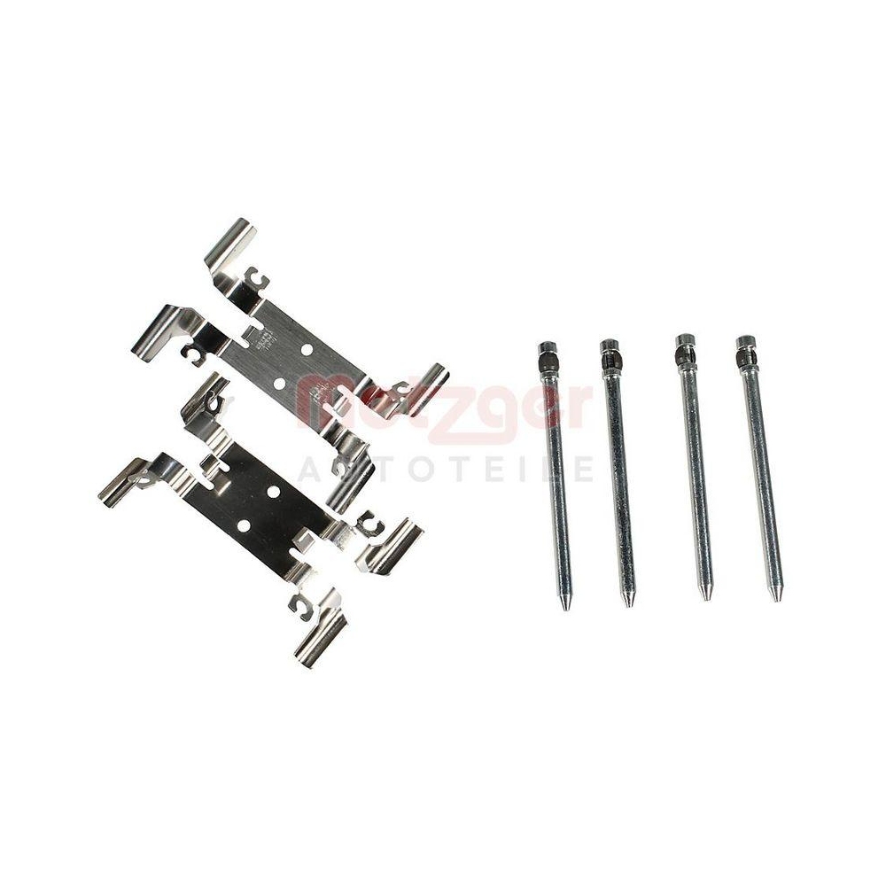 Zubeh&ouml;rsatz, Scheibenbremsbelag METZGER AUTOTEILE 109-0206 GREENPARTS f&uuml;r AUDI