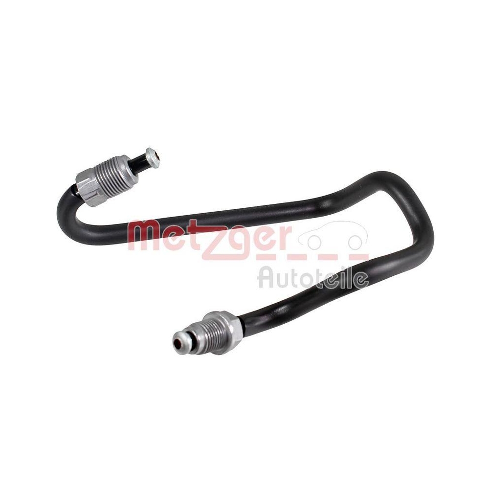 Bremsleitung METZGER 4120017 für VW, am Bremssattel, hinten rechts