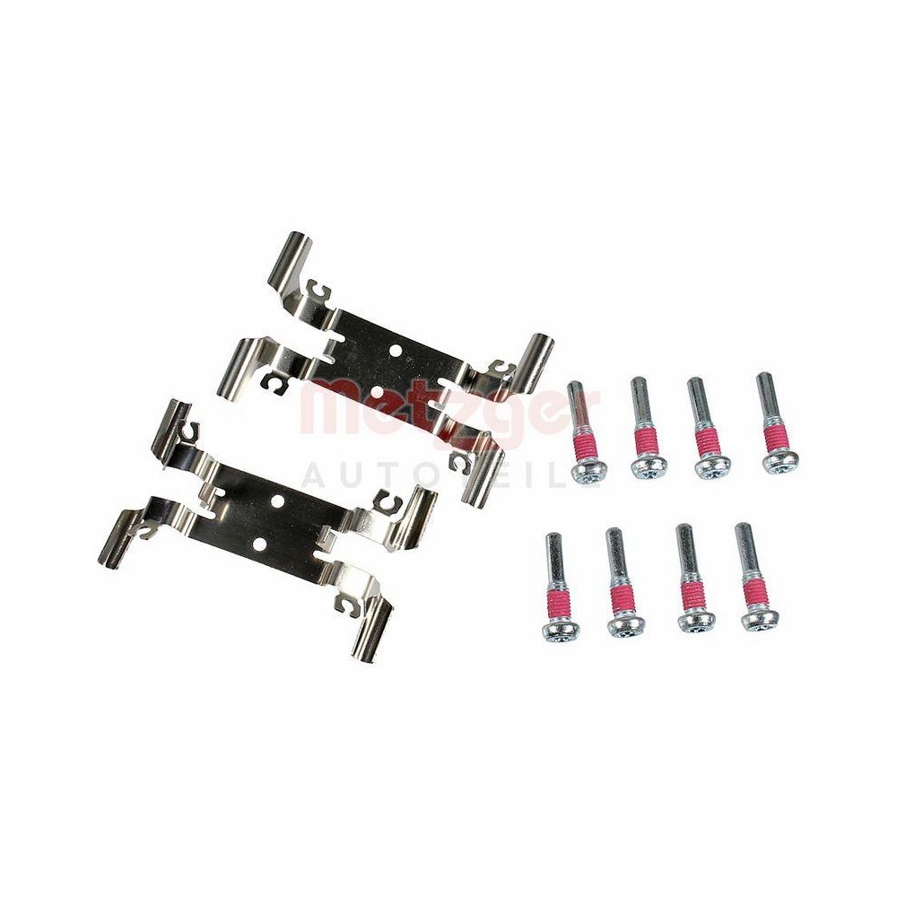 Zubeh&ouml;rsatz, Scheibenbremsbelag METZGER AUTOTEILE 109-0207 GREENPARTS f&uuml;r