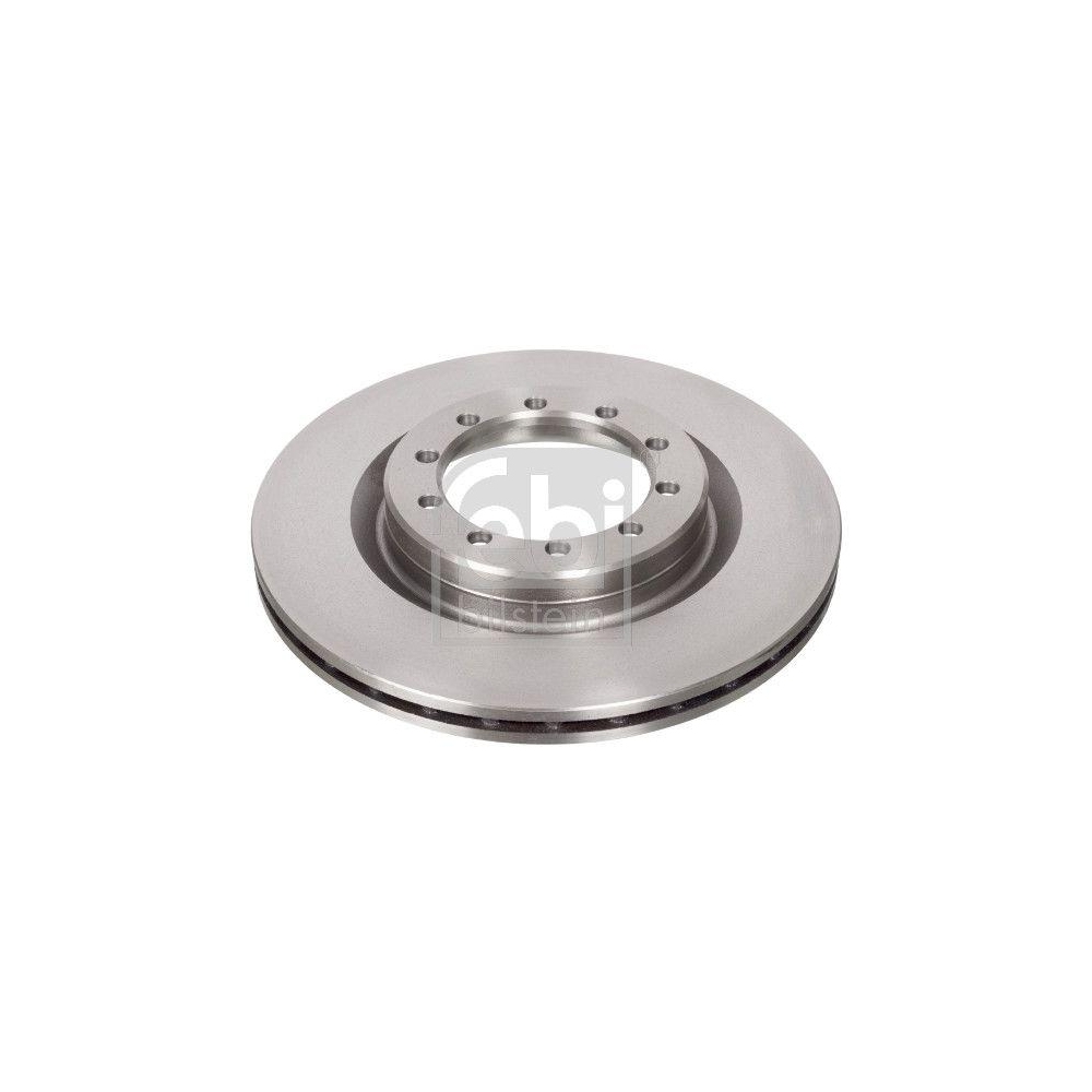 FEBI BILSTEIN 101731 2 St&uuml;ck Bremsscheiben f&uuml;r RENAULT, Vorderachse