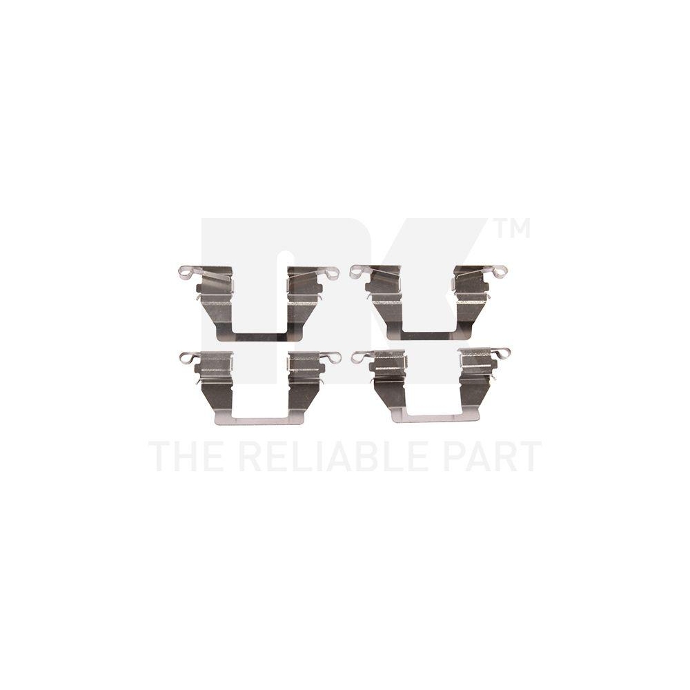 Zubeh&ouml;rsatz, Scheibenbremsbelag NK 7930893 f&uuml;r, Hinterachse