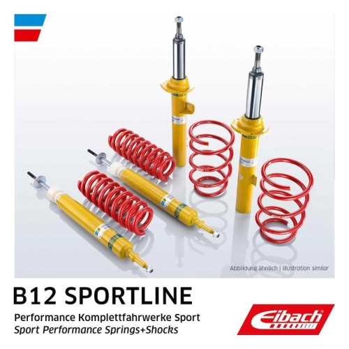EIBACH E95-81-018-05-22 Fahrwerkssatz, Federn/D&auml;mpfer Eibach B12 Sportline f&uuml;r
