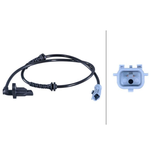 HELLA 6PU 358 417-881 Sensor, Raddrehzahl f&uuml;r RENAULT, Hinterachse links