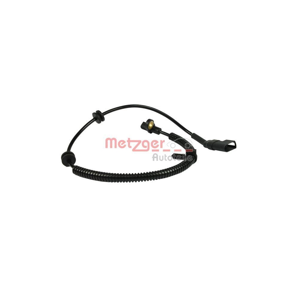 Sensor, Raddrehzahl METZGER 0900017 für FORD, Hinterachse links