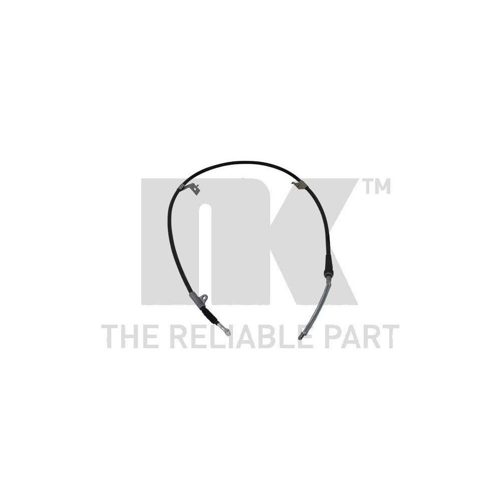 Seilzug, Feststellbremse NK 9022122 f&uuml;r NISSAN, hinten rechts, rechts