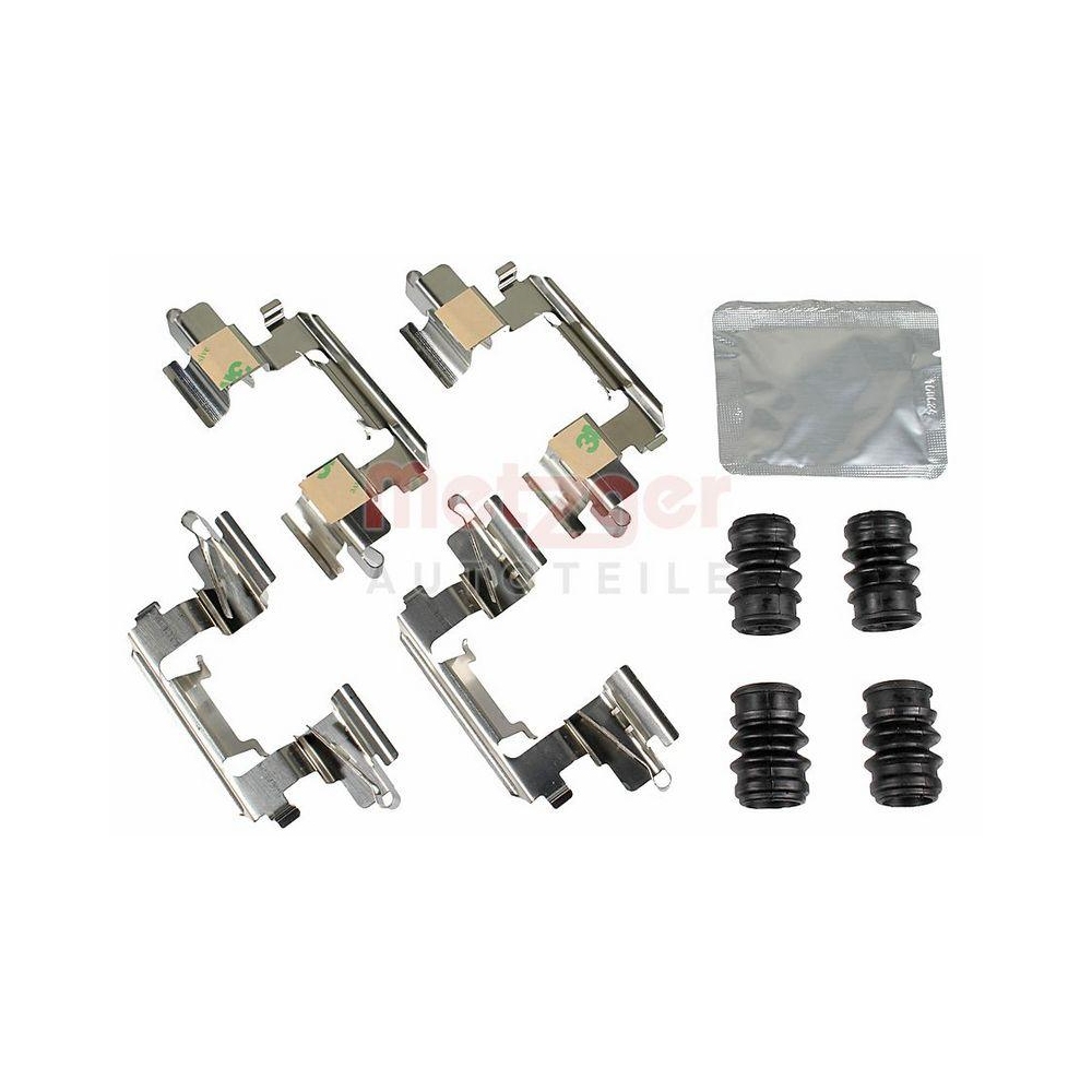 Zubeh&ouml;rsatz, Scheibenbremsbelag METZGER AUTOTEILE 109-0210 GREENPARTS f&uuml;r