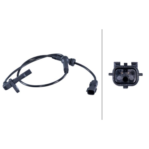 HELLA 6PU 358 417-891 Sensor, Raddrehzahl f&uuml;r RENAULT, Hinterachse