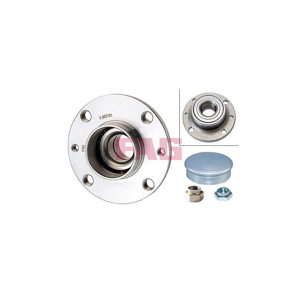 Radlagersatz Schaeffler FAG 713 6902 40 für FIAT LANCIA SEAT AUTOBIANCHI