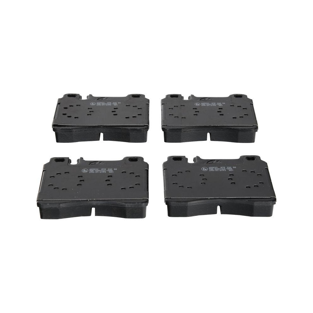 Bremsbelagsatz, Scheibenbremse ATE 13.0460-9033.2 f&uuml;r MERCEDES-BENZ, Vorderachse