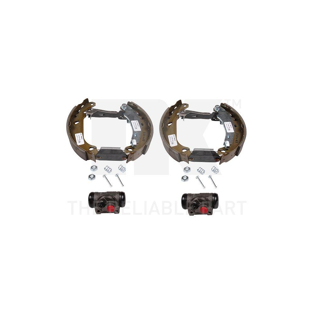 Bremsbackensatz NK 449954501 f&uuml;r CITRO&Euml;N PEUGEOT, Hinterachse