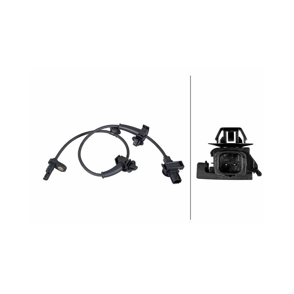 HELLA Sensor, Raddrehzahl 6PU 358 252-211 f&uuml;r HONDA, Hinterachse rechts