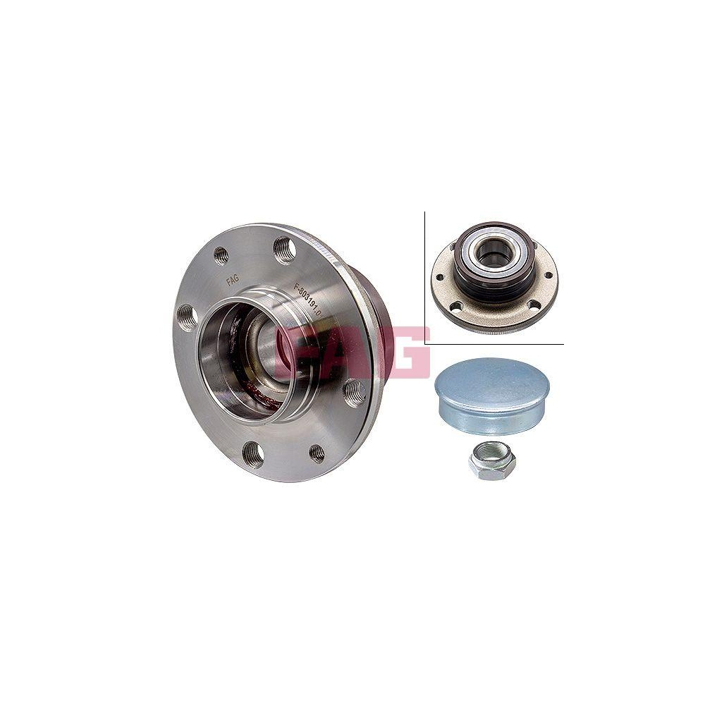 Radlagersatz Schaeffler FAG 713 6907 10 f&uuml;r ALFA ROMEO CITRO&Euml;N FIAT FORD LANCIA