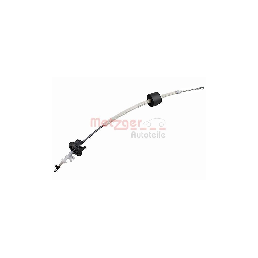 Seilzug, T&uuml;rentriegelung METZGER 3160028 f&uuml;r AUDI VAG, vorne links, vorne rechts