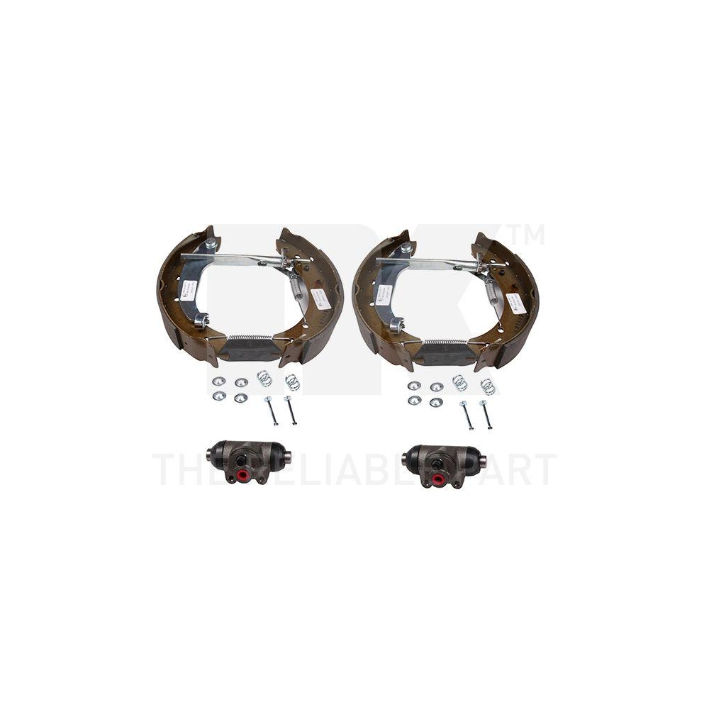 Bremsbackensatz NK 449957202 für CITROËN PEUGEOT, Hinterachse