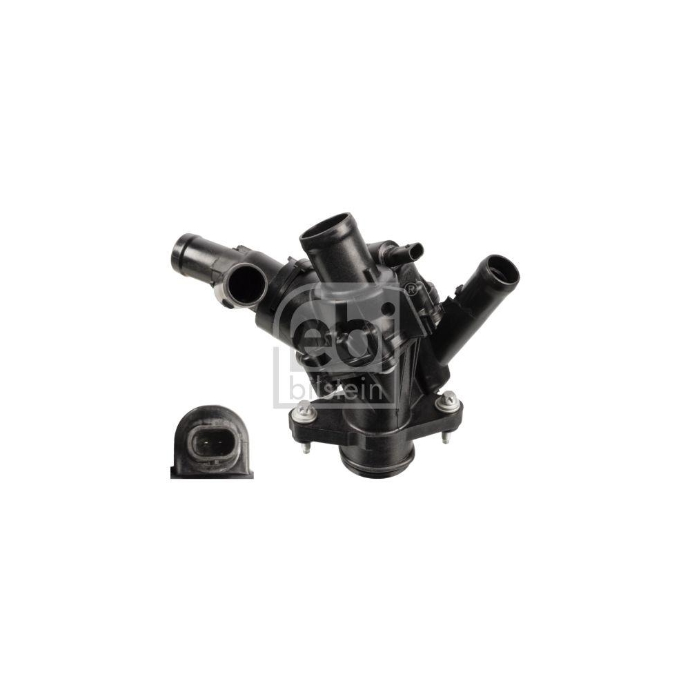 Febi Bilstein 108149 Thermostat mit Geh&auml;use, Dichtung und Temperaturschalter, 1 St&uuml;ck