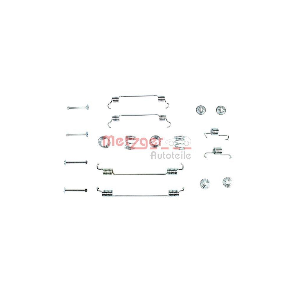 Zubeh&ouml;rsatz, Bremsbacken METZGER 105-0034 f&uuml;r, Hinterachse