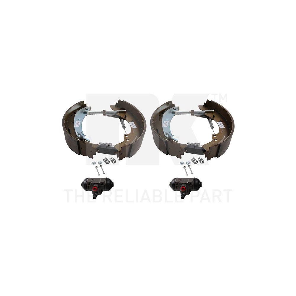 Bremsbackensatz NK 449957301 f&uuml;r CITRO&Euml;N PEUGEOT, Hinterachse