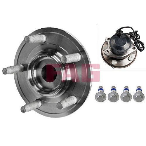 Radlagersatz FAG 713 6970 80 f&uuml;r JAGUAR, Vorderachse