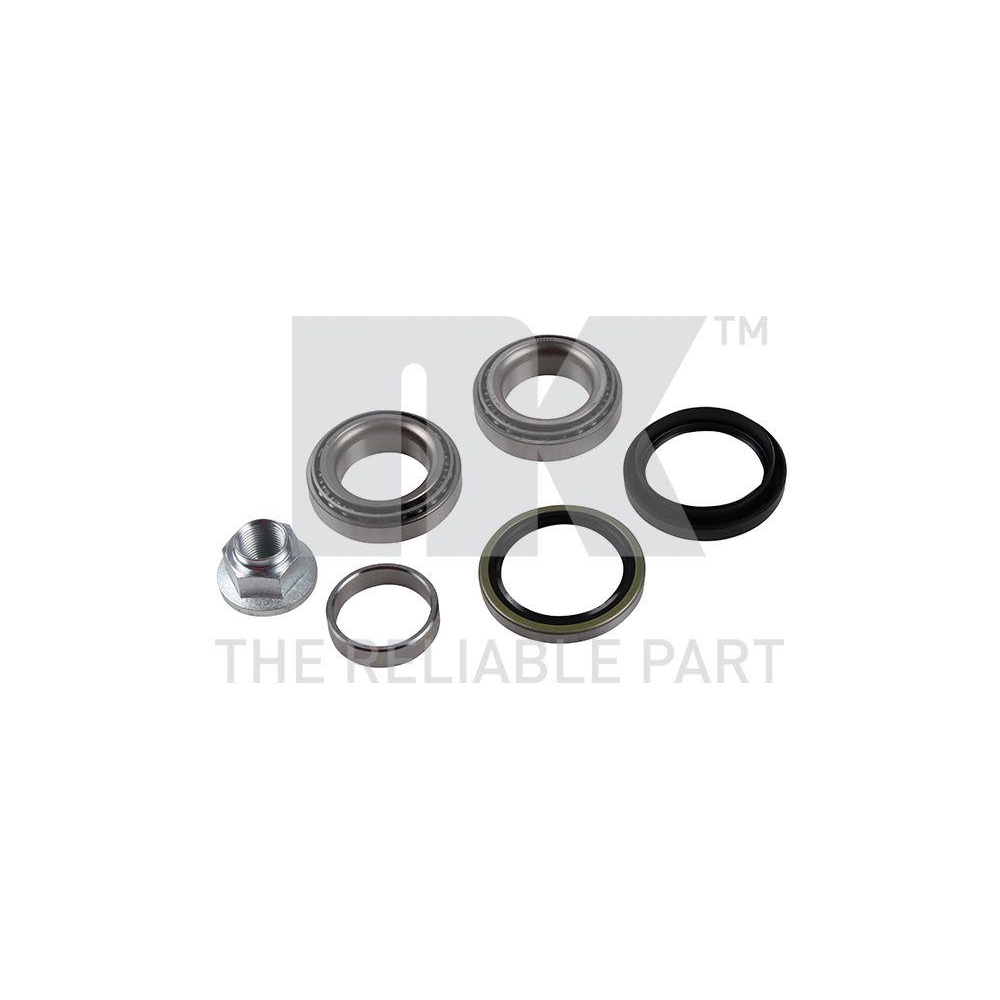 Radlager NK 755001 für CHEVROLET DAEWOO, Vorderachse, außen, innen