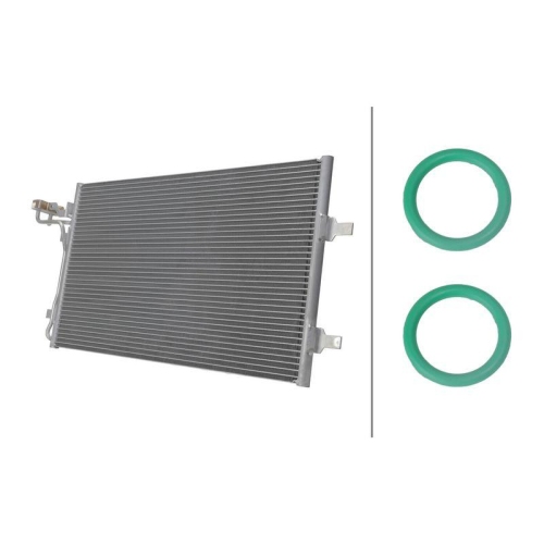 HELLA 8FC 366 222-911 Kondensator, Klimaanlage >>> Easy2Fit <<< f&uuml;r AUDI FORD VW