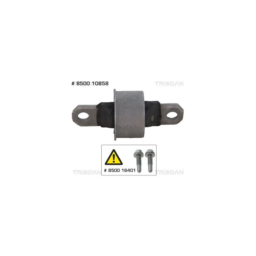 Lagerung, Lenker TRISCAN 8500 10858 f&uuml;r FORD MAZDA VOLVO, Hinterachse, au&szlig;en