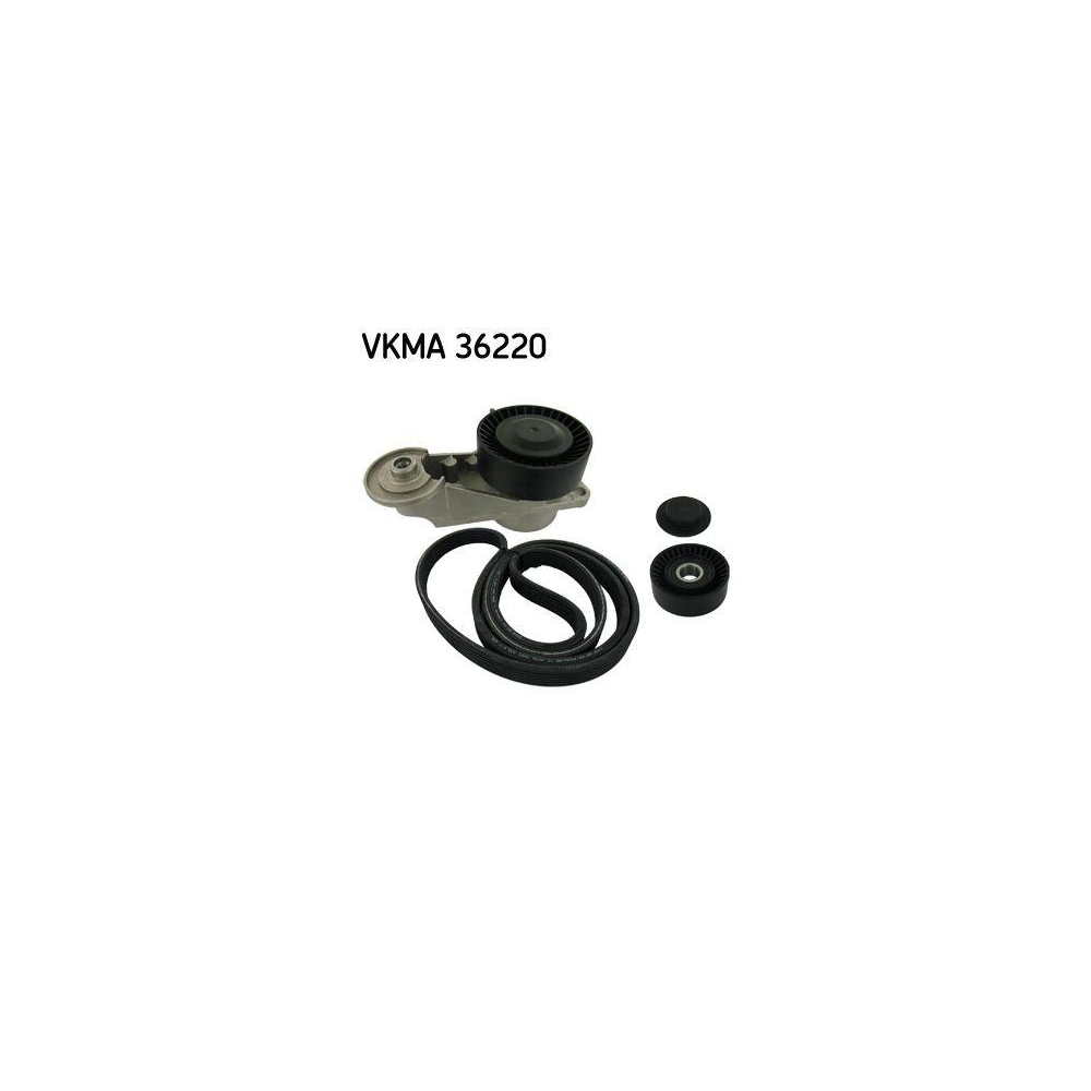 Keilrippenriemensatz SKF VKMA 36220 f&uuml;r VOLVO, f&uuml;r Fahrzeuge mit Klimaanlage