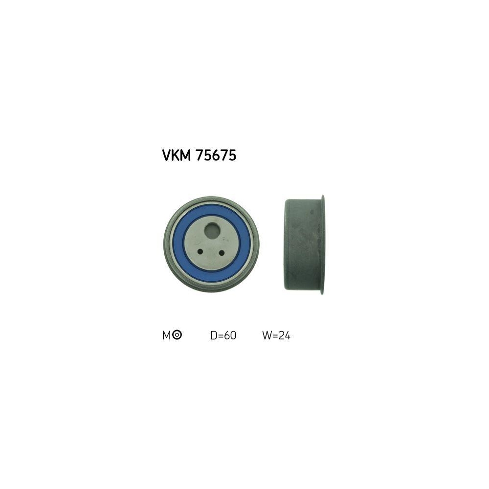 Spannrolle, Zahnriemen SKF VKM 75675 f&uuml;r MITSUBISHI