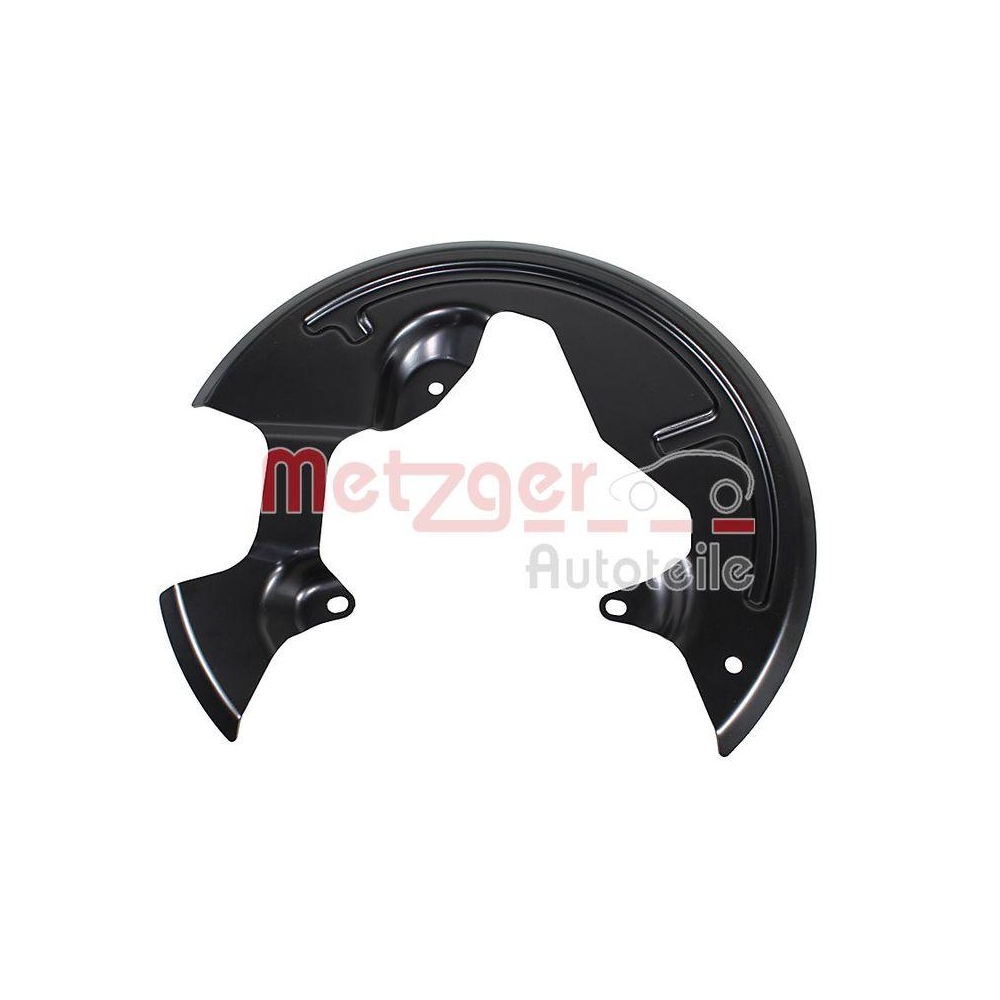 Spritzblech, Bremsscheibe METZGER 6115548 f&uuml;r RENAULT, Vorderachse rechts