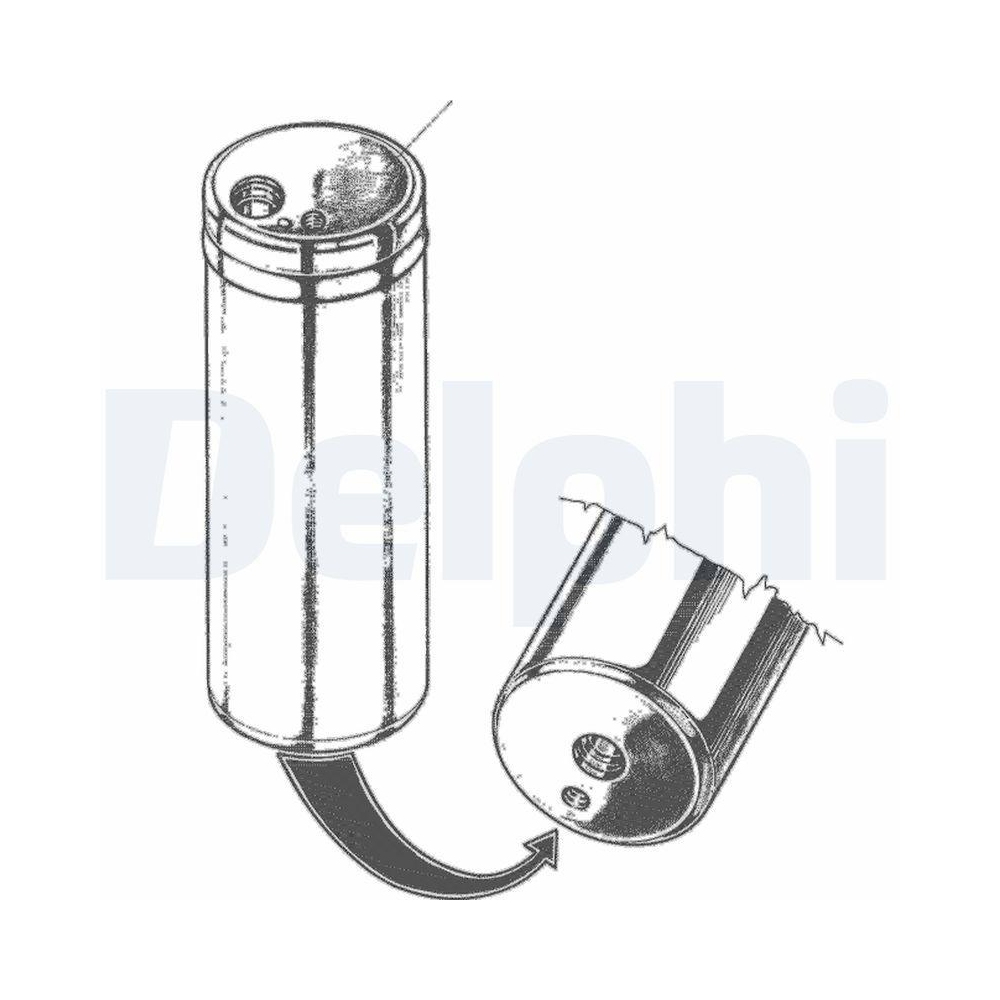 Trockner, Klimaanlage DELPHI TSP0175055 für AUDI SEAT SKODA VW