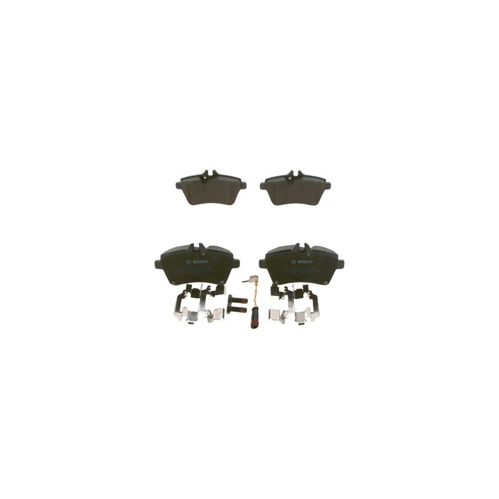 Bremsbelagsatz, Scheibenbremse BOSCH 0 986 494 290 f&uuml;r MERCEDES-BENZ