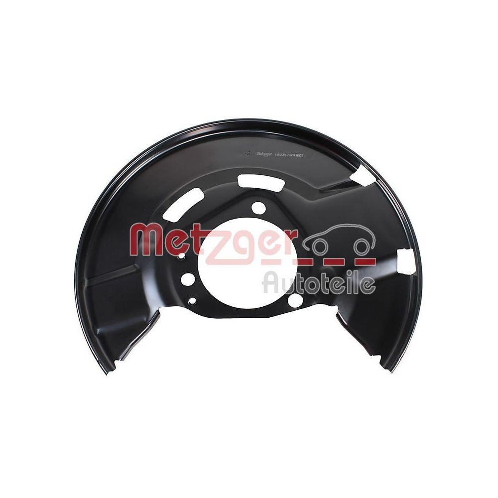 Spritzblech, Bremsscheibe METZGER 6115549 GREENPARTS f&uuml;r OPEL GENERAL MOTORS