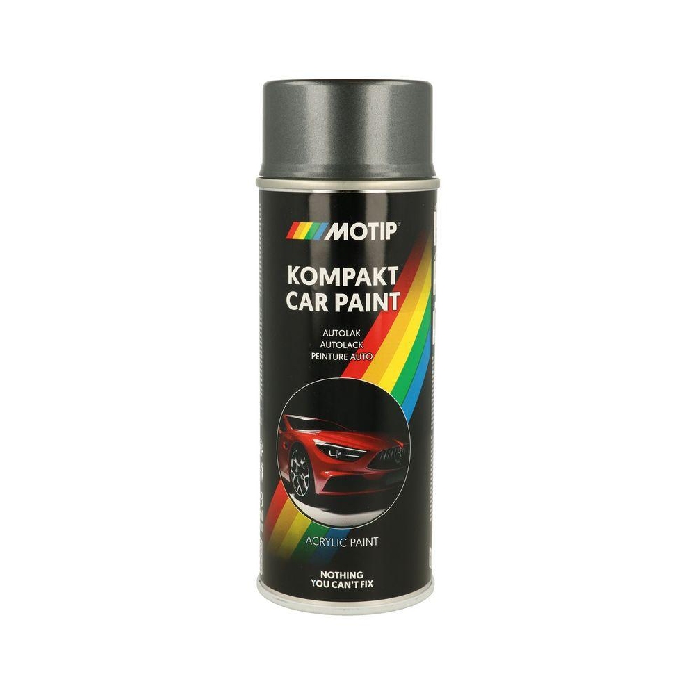 Fahrzeug-Kombinationslack MOTIP 51069 KOMPAKT AUTOLACK grau metallic 400 ml für