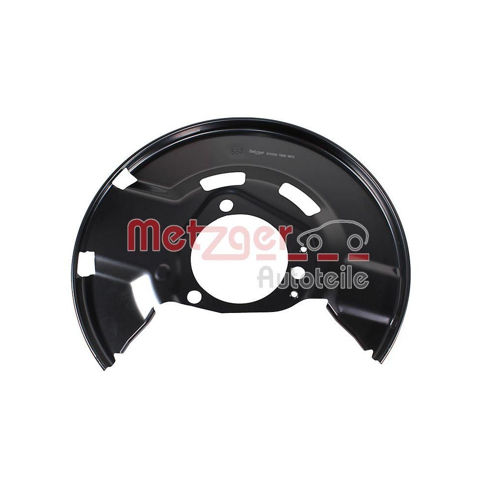 Spritzblech, Bremsscheibe METZGER 6115550 GREENPARTS f&uuml;r OPEL GENERAL MOTORS
