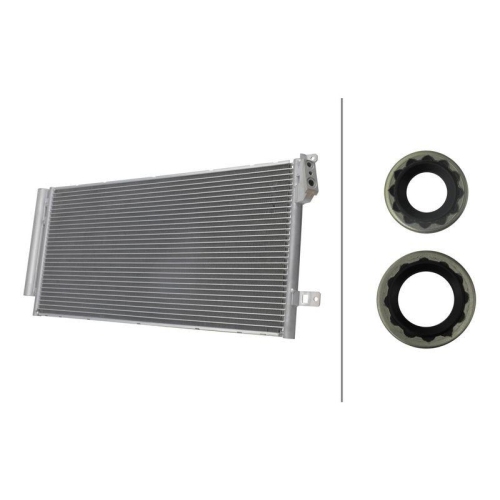 HELLA 8FC 366 222-811 Kondensator, Klimaanlage >>> Easy2Fit <<< f&uuml;r FIAT OPEL